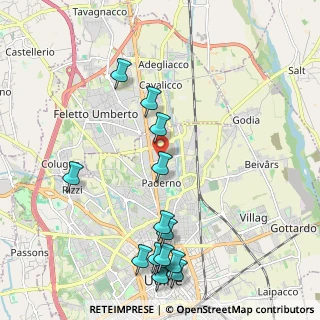 Mappa Via Fusine, 33100 Udine UD, Italia (2.43214)