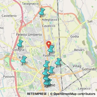 Mappa Via Fusine, 33100 Udine UD, Italia (2.49091)