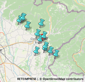 Mappa SP 31, 33043 Cividale del Friuli UD, Italia (5.75077)