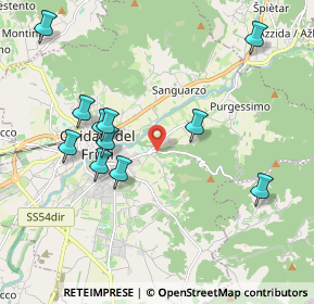 Mappa SP 31, 33043 Cividale del Friuli UD, Italia (2.03091)