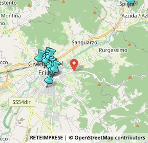 Mappa SP 31, 33043 Cividale del Friuli UD, Italia (2.13231)