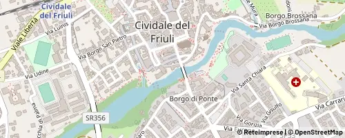 Mappa Cividale del Friuli