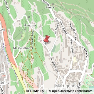 Mappa Via Sabbionare, 62, 38100 Trento, Trento (Trentino-Alto Adige)