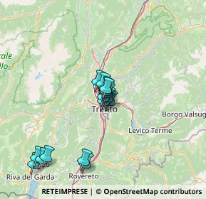 Mappa Via Renato Lunelli, 38100 Trento TN, Italia (11.36875)