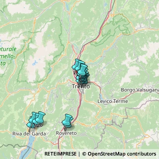 Mappa Via Renato Lunelli, 38100 Trento TN, Italia (11.36875)