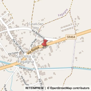 Mappa Via Nuova, 25, 33030 San Vito di Fagagna, Udine (Friuli-Venezia Giulia)