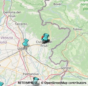 Mappa Via IV Novembre, 33043 Cividale del Friuli UD, Italia (25.268)