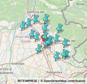 Mappa Via Isonzo, 33010 Feletto Umberto UD, Italia (10.67667)