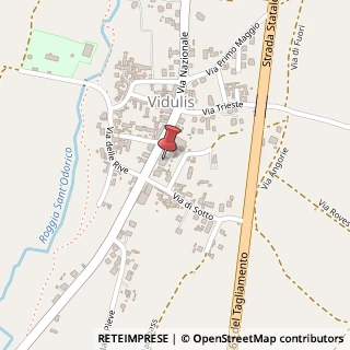 Mappa Via Nazionale, 33, 33030 Dignano, Udine (Friuli-Venezia Giulia)