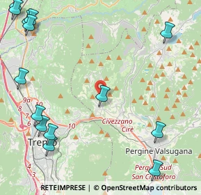 Mappa Frazione Garzano, 38045 Civezzano TN, Italia (6.88941)