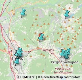 Mappa Frazione Garzano, 38045 Civezzano TN, Italia (5.33231)