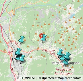 Mappa Frazione Garzano, 38045 Civezzano TN, Italia (5.27111)