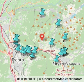 Mappa Frazione Garzano, 38045 Civezzano TN, Italia (4.27)