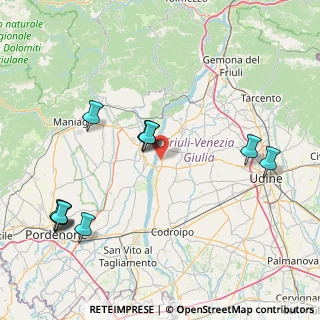 Mappa Via di Sotto, 33030 Dignano UD, Italia (18.34636)