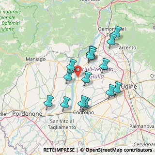 Mappa Via di Sotto, 33030 Dignano UD, Italia (12.884)