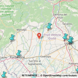 Mappa Via del Grano, 33097 Spilimbergo PN, Italia (33.48417)