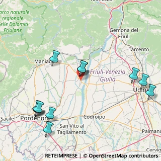 Mappa Via del Grano, 33097 Spilimbergo PN, Italia (18.74154)