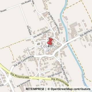 Mappa Largo Municipio, 18, 33030 Coseano, Udine (Friuli-Venezia Giulia)