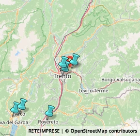 Mappa Frazione Magnago, 38045 Civezzano TN, Italia (36.37867)