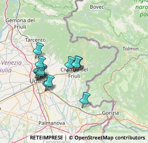 Mappa Borgo S. Domenico, 33043 Cividale del Friuli UD, Italia (12.31571)