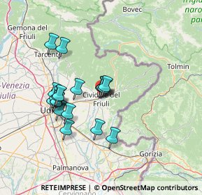 Mappa Borgo S. Domenico, 33043 Cividale del Friuli UD, Italia (12.03632)