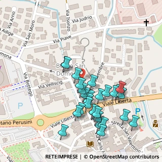 Mappa Borgo S. Domenico, 33043 Cividale del Friuli UD, Italia (0.11429)