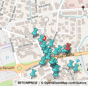 Mappa Borgo S. Domenico, 33043 Cividale del Friuli UD, Italia (0.11429)