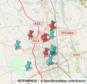 Mappa Via Dolomiti, 33010 Feletto Umberto UD, Italia (2.92083)