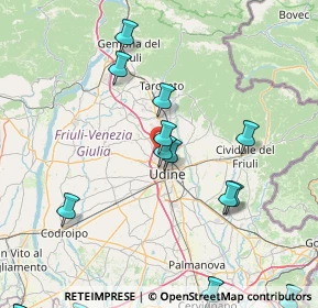 Mappa Via Dolomiti, 33010 Feletto Umberto UD, Italia (21.814)