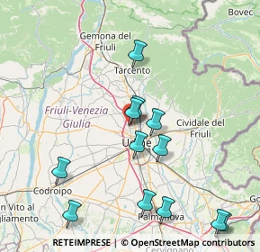 Mappa Via Dolomiti, 33010 Feletto Umberto UD, Italia (16.88667)