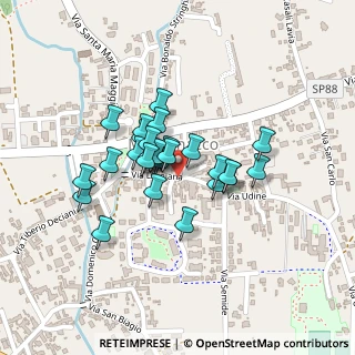 Mappa Via Liciniana, 33035 Martignacco UD, Italia (0.13571)