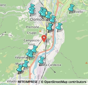 Mappa Regione Boschetto, 28845 Domodossola VB, Italia (2.205)