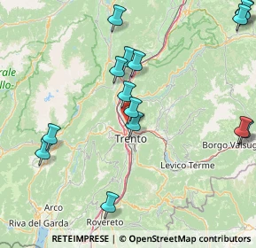 Mappa Via 25 Aprile, 38121 Trento TN, Italia (19.25667)