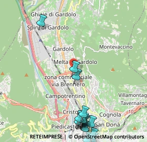 Mappa Via 25 Aprile, 38121 Trento TN, Italia (2.9)
