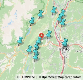 Mappa Via Nino Pooli, 38070 Terlago TN, Italia (7.31333)