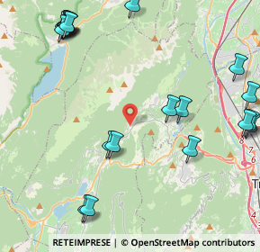 Mappa Via Nino Pooli, 38070 Terlago TN, Italia (5.586)