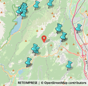 Mappa Via Nino Pooli, 38070 Terlago TN, Italia (5.088)