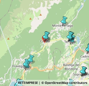 Mappa Via Nino Pooli, 38070 Terlago TN, Italia (3.1225)