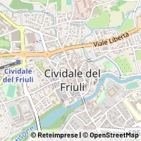 Hartă Cividale del Friuli