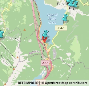 Mappa Frazione Santa Croce, 32016 Alpago BL, Italia (3.7795)