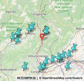 Mappa Frazione Santa Croce, 32016 Alpago BL, Italia (17.8905)