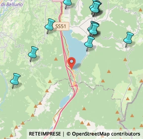 Mappa Frazione Santa Croce, 32016 Alpago BL, Italia (5.08214)