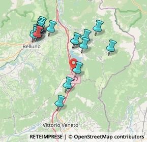 Mappa Frazione Santa Croce, 32016 Alpago BL, Italia (8.10105)