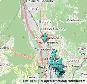 Mappa Sede am. e negozio:, 38121 Trento TN, Italia (2.6225)