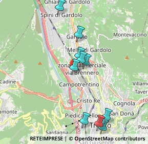 Mappa Sede am. e negozio:, 38121 Trento TN, Italia (2.10091)
