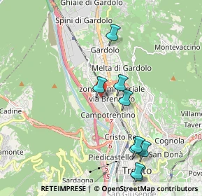 Mappa Sede am. e negozio:, 38121 Trento TN, Italia (2.54273)