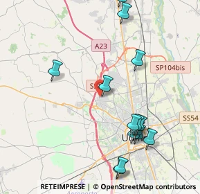 Mappa Tavagnacco, 33010 Colugna UD, Italia (4.718)