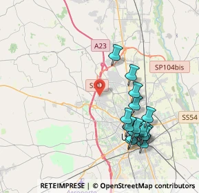 Mappa Tavagnacco, 33010 Colugna UD, Italia (3.985)