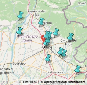 Mappa Tavagnacco, 33010 Colugna UD, Italia (13.736)