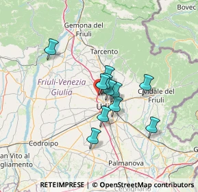 Mappa Piazza Giuseppe Garibaldi, 33010 Colugna UD, Italia (8.98636)